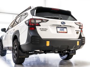 Subaru Outback Performance Exhaust - Dual - AWE Tuning - 0FG Catback with Dual BashGuards - `20-`25 Subaru Outback Performance Exhaust - Dual - AWE Tuning - 0FG Catback with Dual BashGuards - `20-`25